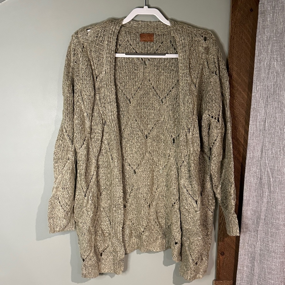 POL Cozy Knit Cardigan Sweater